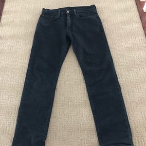 502 Levis Mens Jeans 29W 30L stretchy dark blue